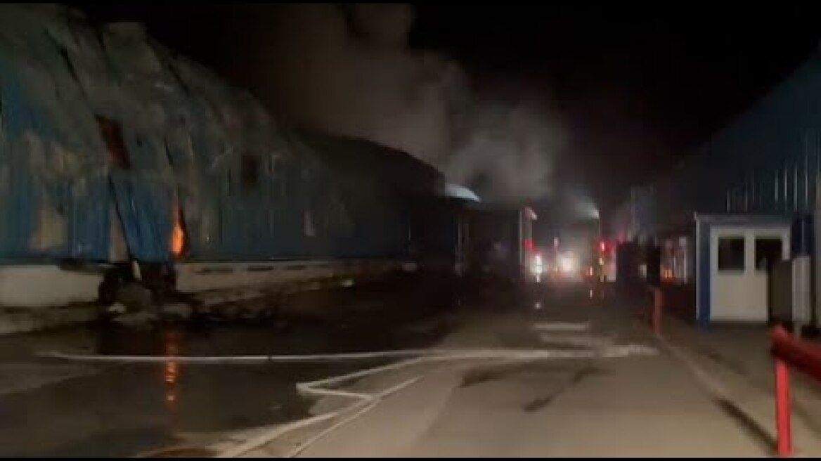 Incendiu Frigoglass Timisoara