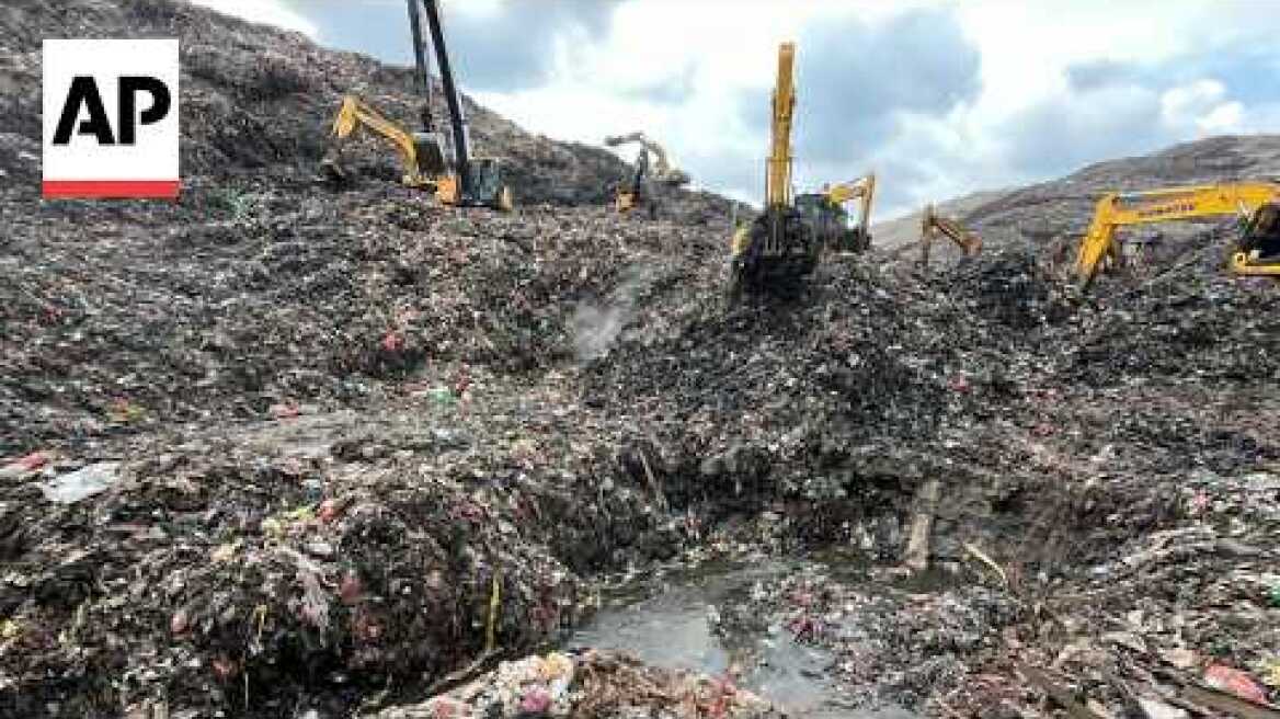 Garbage avalanche at largest landfill in Indonesia kills several people