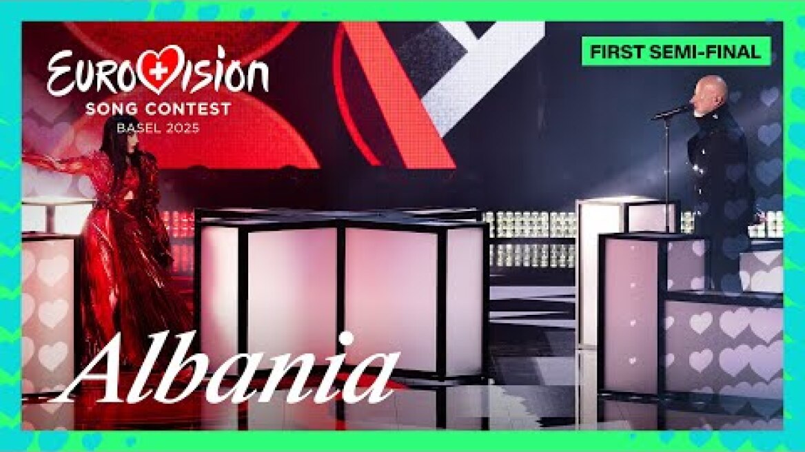 Shkodra Elektronike - Zjerm (LIVE) | Albania 🇦🇱 | First Semi-Final | Eurovision 2025