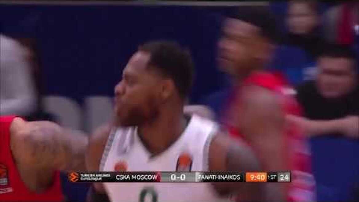 Deshaun Thomas highlights (CSKA-Panathinaikos:77-78)