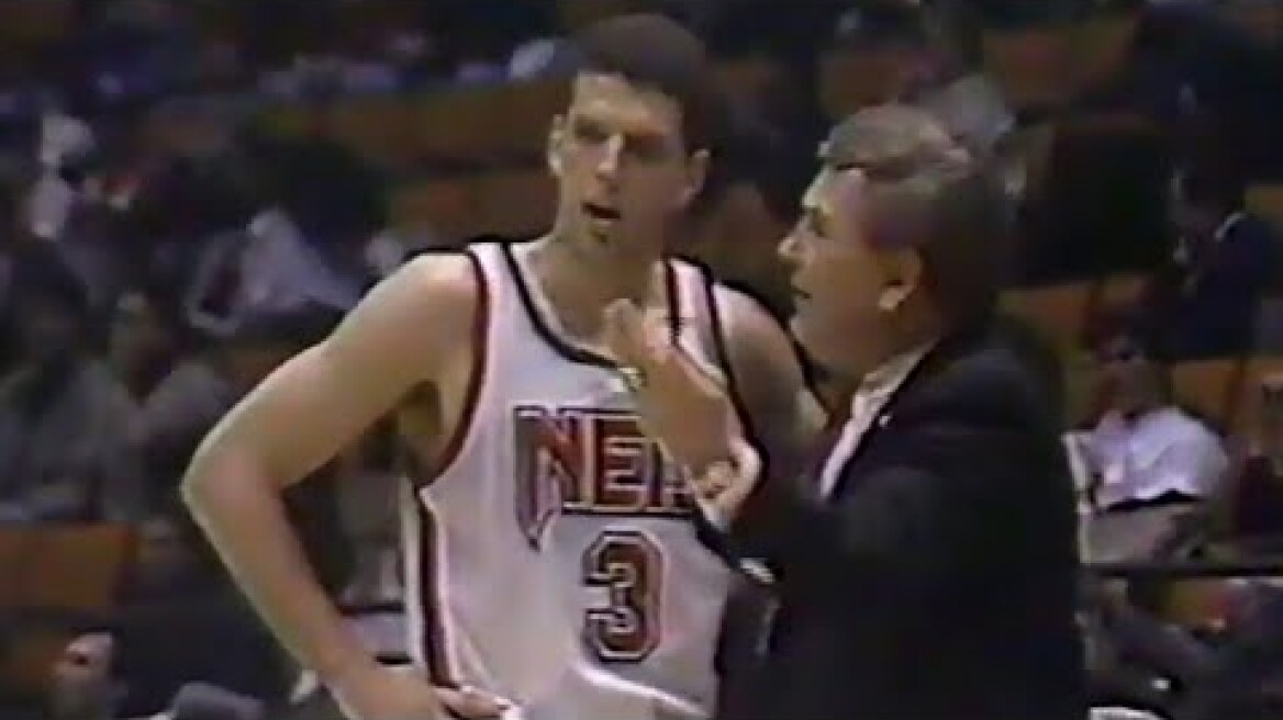 Drazen Petrovic Nets 18 pts vs Nuggets (1991)