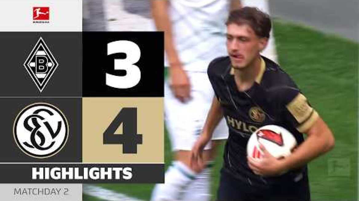 They Just Do It Again! | BORUSSIA M'GLADBACH - SV ELVERSBERG | Highlights | Matchday 2 – Bundesliga