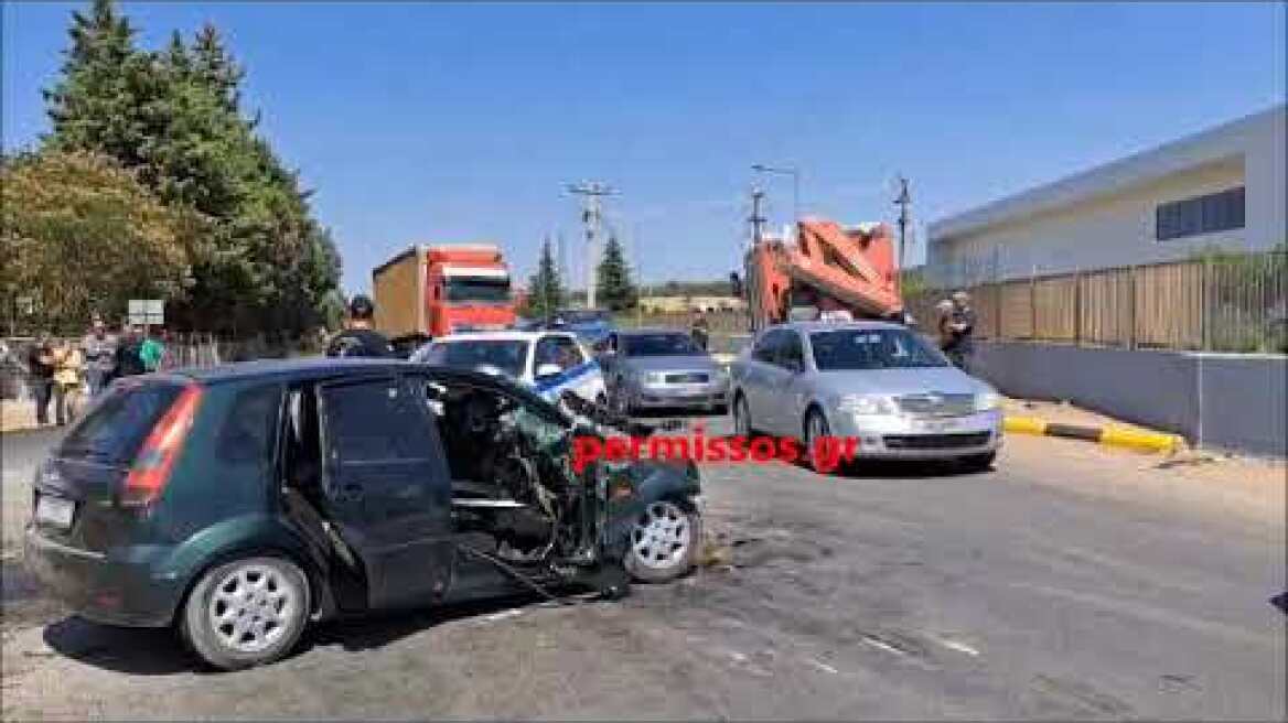 Tροχαίο στη Θήβα