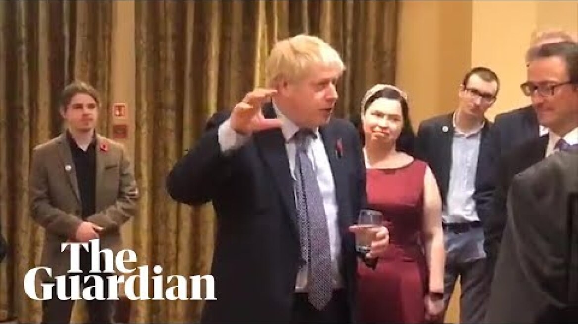 There won't be checks on goods from Northern Ireland to Great Britain, Boris Johnson says