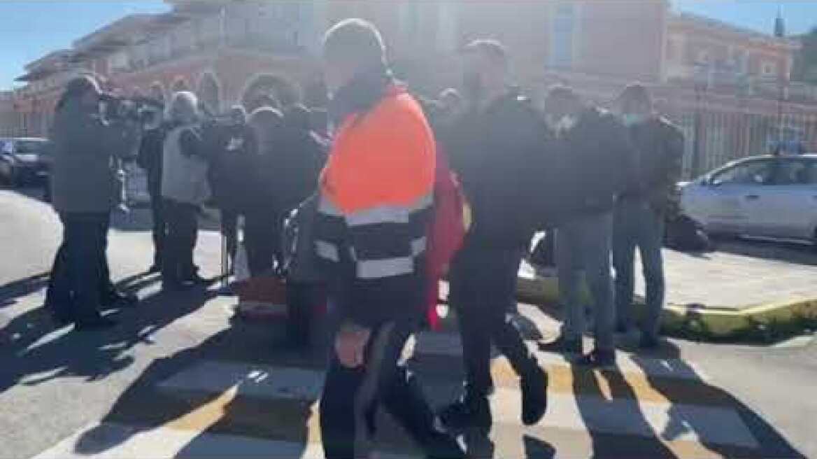 Φωτιά σε πλοίο στην Κέρκυρα (2)