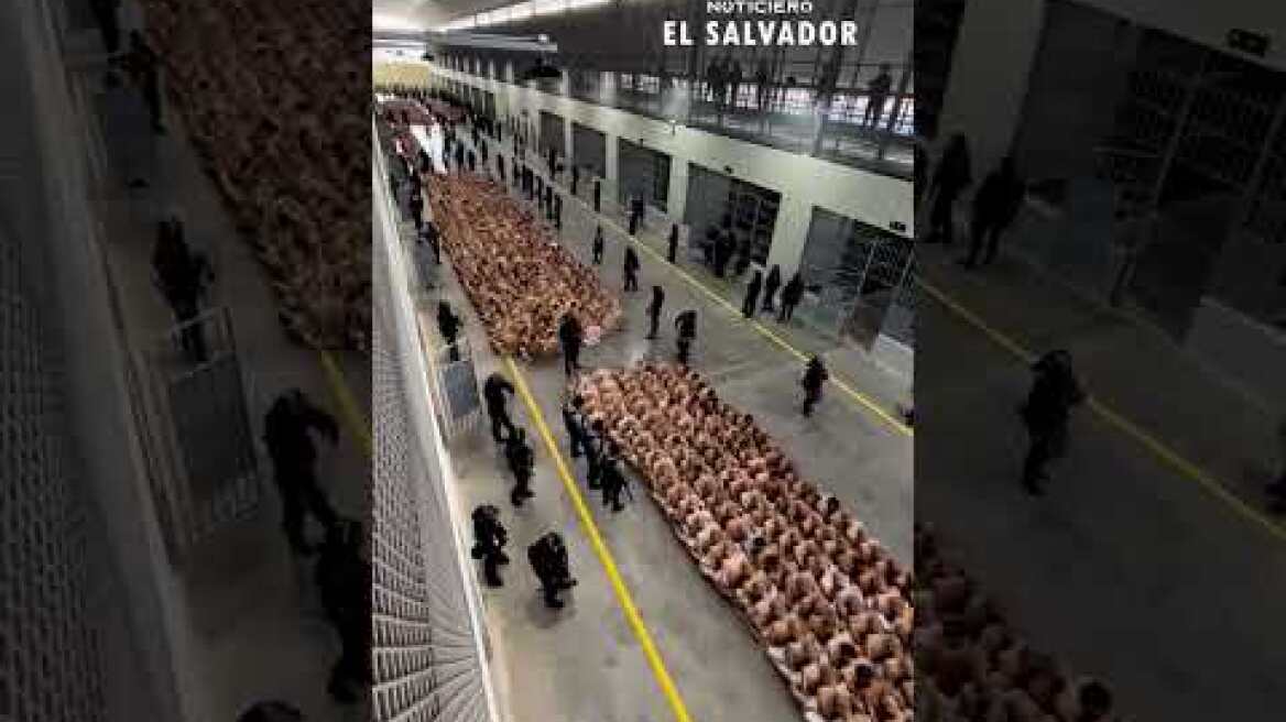 Los pandilleros líderes de clicas fueron trasladados al Centro de Confinamiento del Terrorismo CECOT