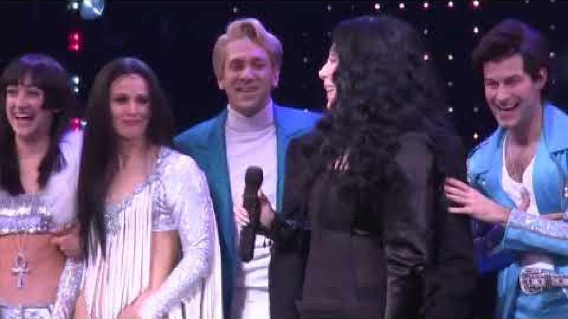 Cher turns back time at Broadway opening