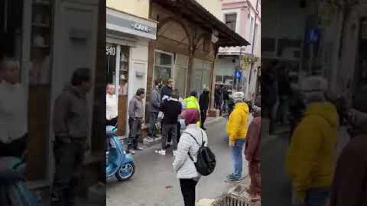 Χίος - άγριος ξυλοδαρμός μεταξύ αλλοδαπών