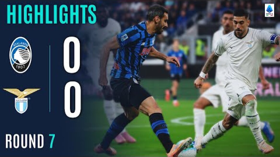 ATALANTA-LAZIO 0-0 | HIGHLIGHTS | Zappacosta strikes the post and confirms draw | SERIE A 2025/26