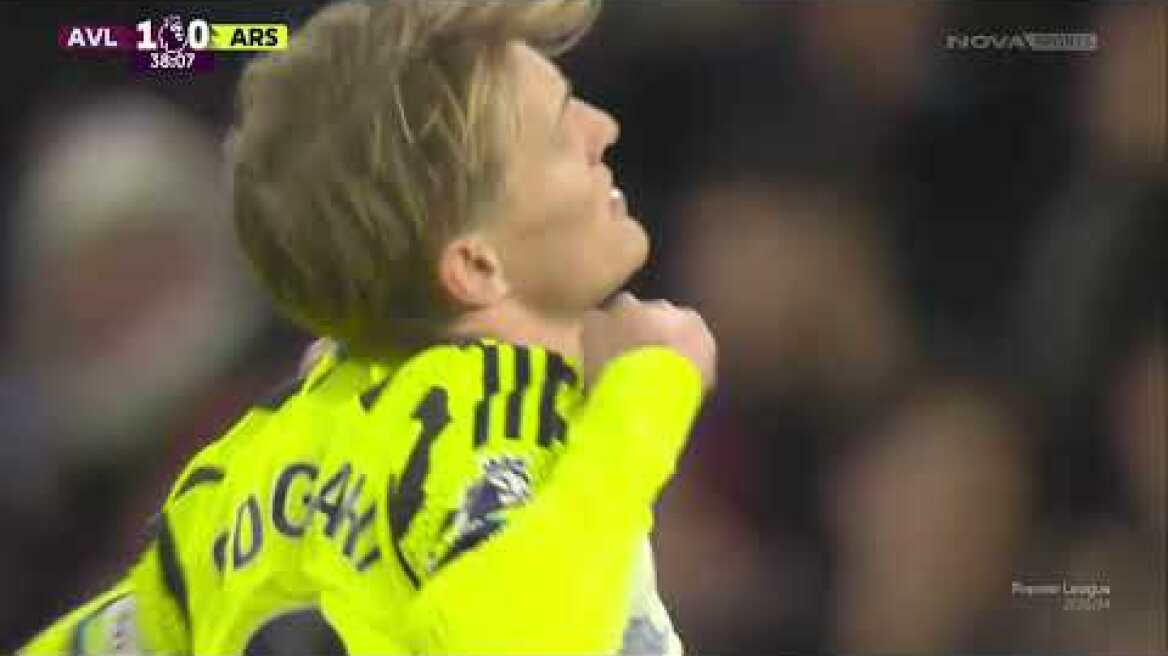 Άστον Βίλα – Άρσεναλ: 1-0 (MD16, 09/12/2023)