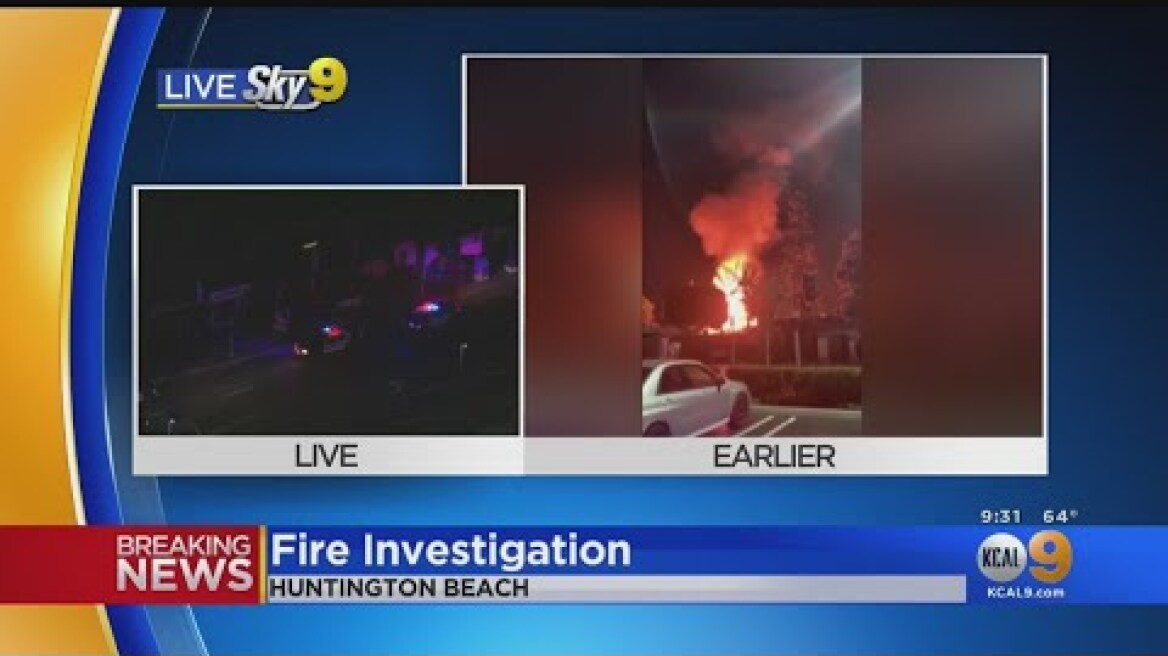 Transformer Explosion At Huntington Beach Oktoberfect Captured On Tape