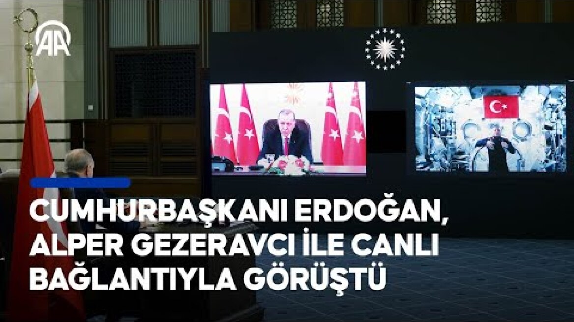 ❝Sen ilk astronotumuz oldun ama son olmayacaksın❞ | Cumhurbaşkanı Erdoğan, Gezeravcı ile görüştü