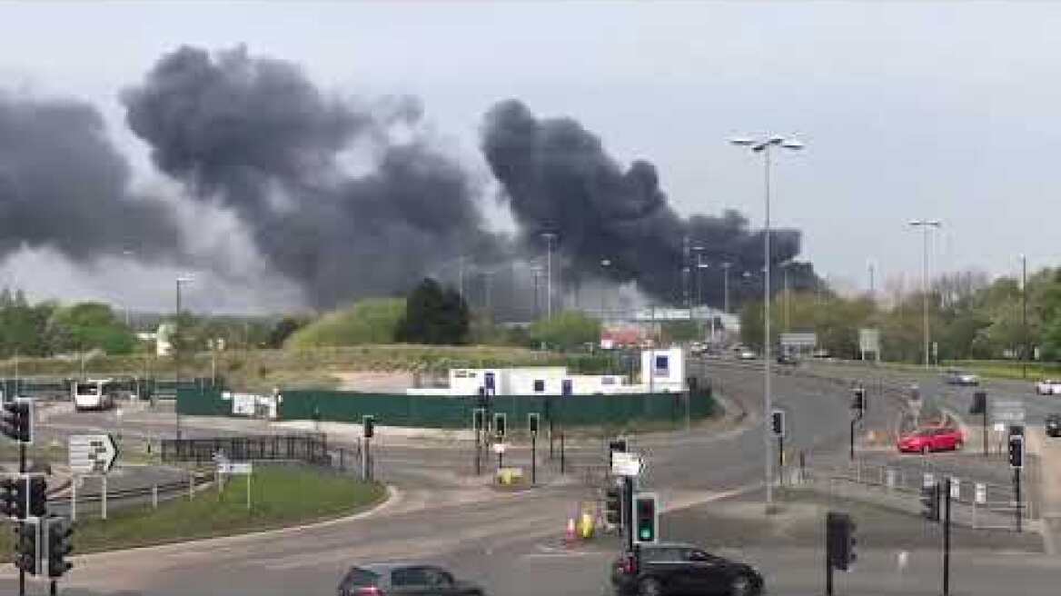 Reports of  explosion on Enterprise Way in Derby city centre
