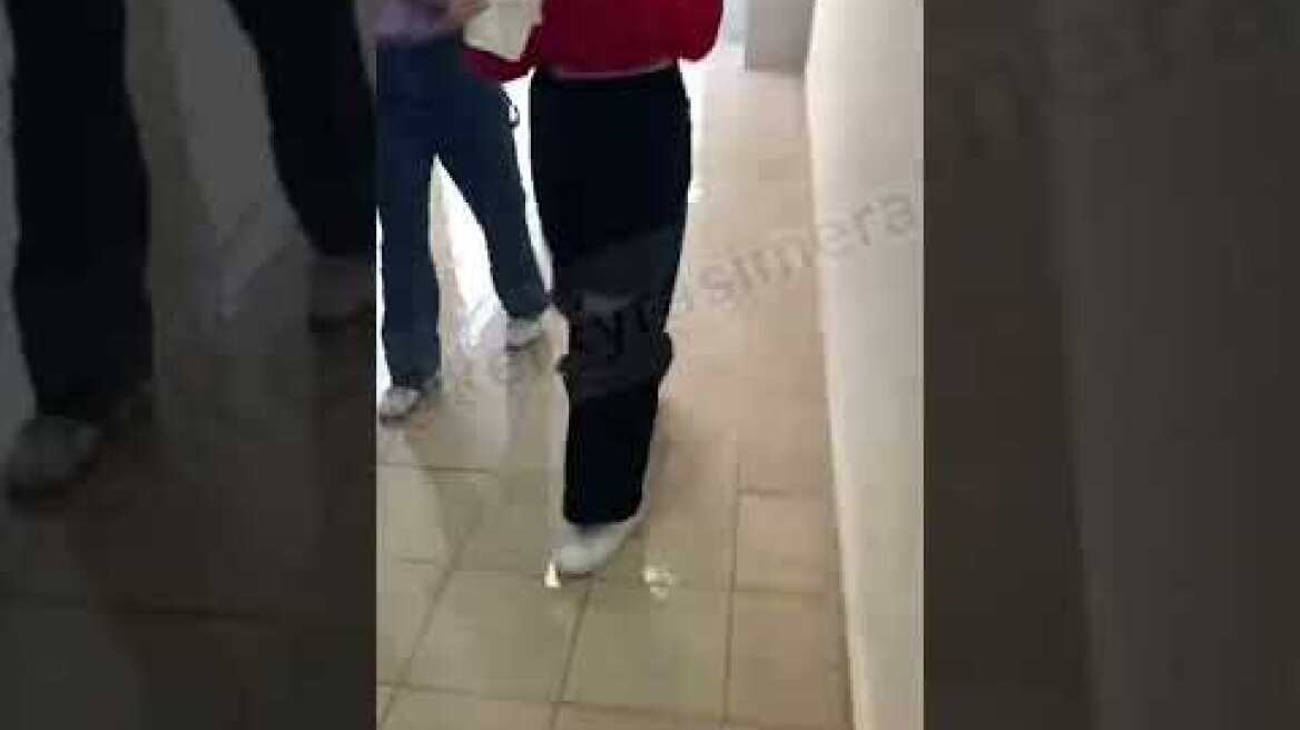 ΚΕΡΚΥΡΑ: Πλημμύρισε και το Γυμνάσιο Λευκίμμης στην Νότια Κέρκυρα με την βροχόπτωση