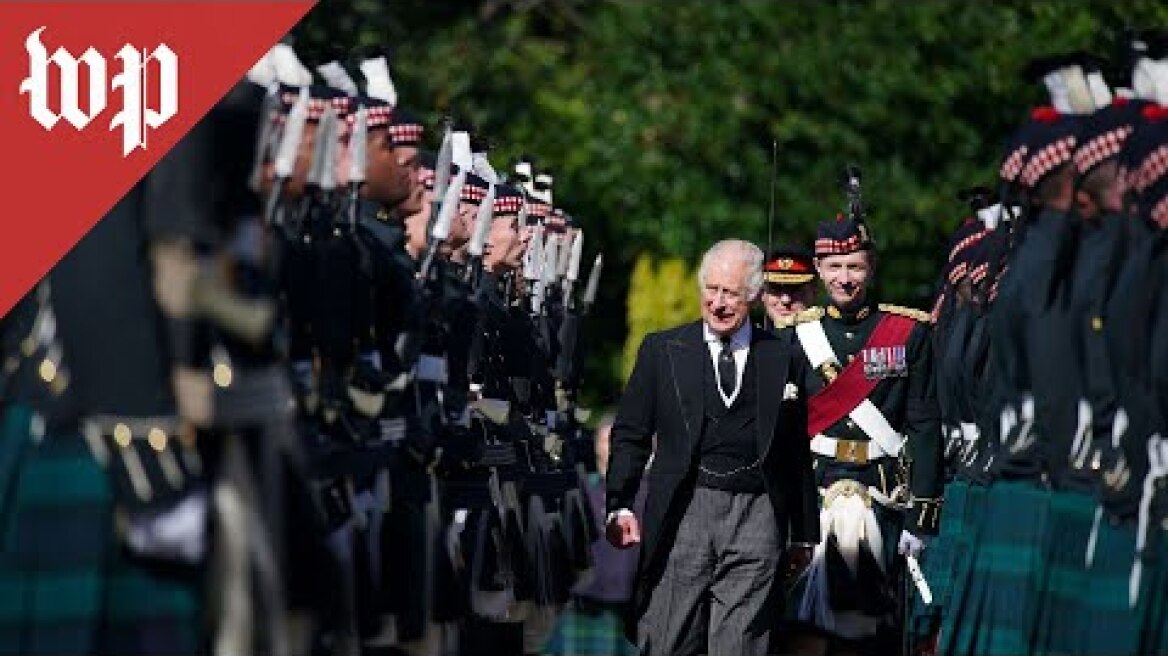 WATCH LIVE | King Charles III to lead procession of queen’s coffin in Edinburgh
