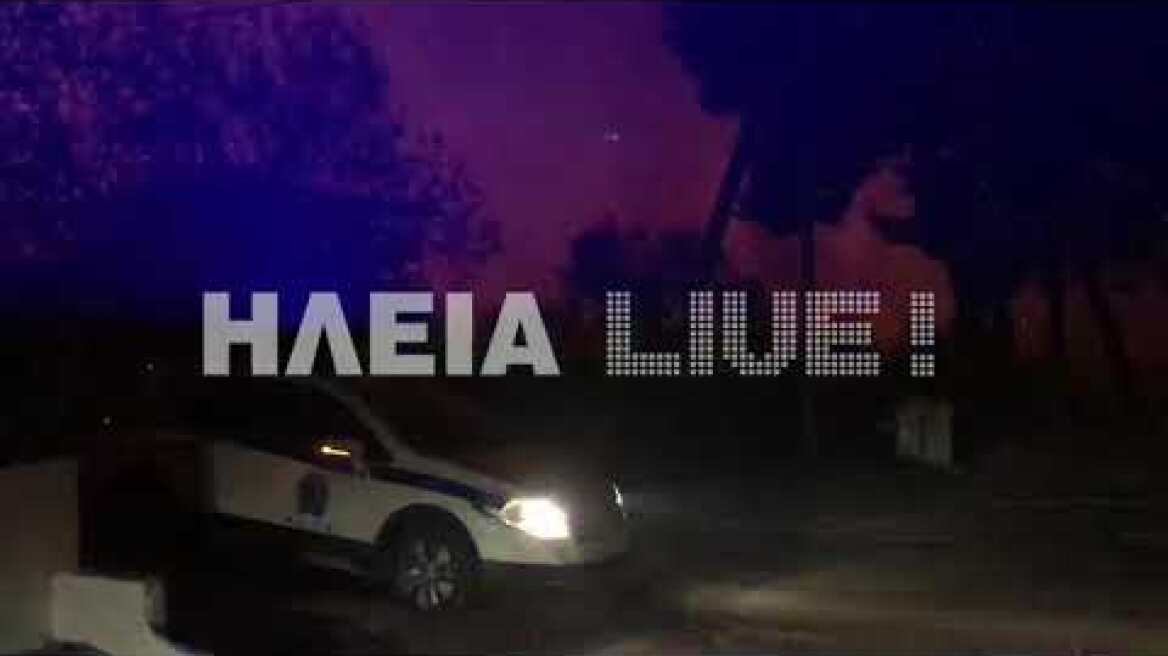 ilialive.gr - Η φωτιά μέσα στη Σκιλλουντία