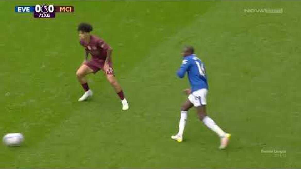 Έβερτον-Μάντσεστερ Σίτι: 0-2 (MD 33, 19/04/2025)