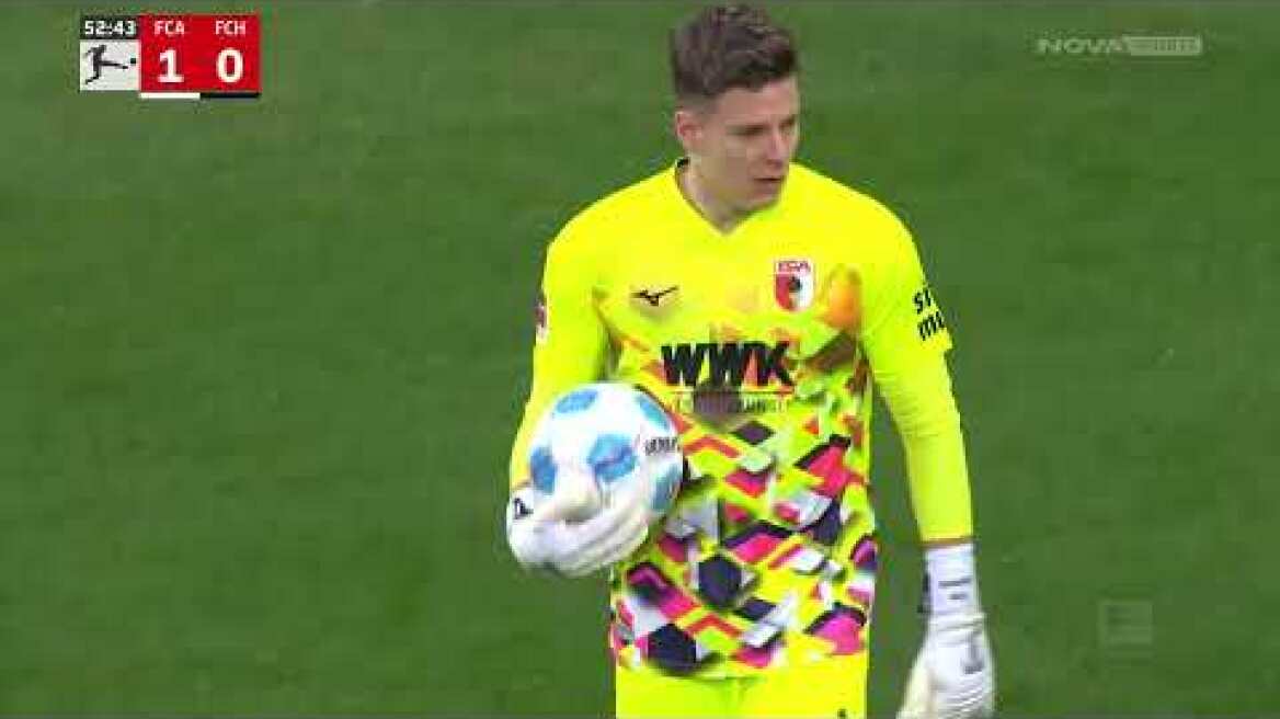 Άουγκσμπουργκ – Χάιντενχαϊμ: 2-1 (MD 19, 25/01/2025)