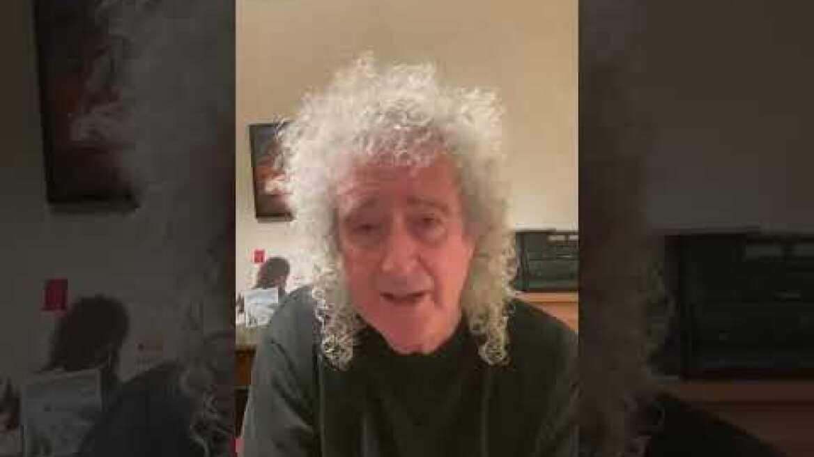 O Brian May θετικός στον κορωνοϊό