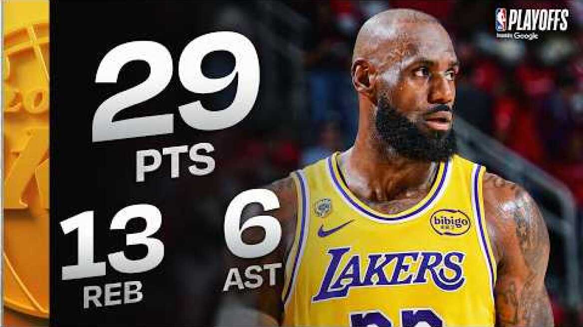 LeBron DELIVERED in the CLUTCH in Game 3 😤 | April 24, 2026