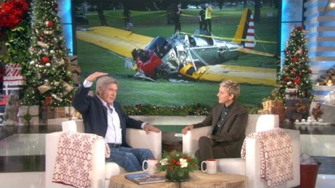 Harrison Ford Discusses His Plane Crash