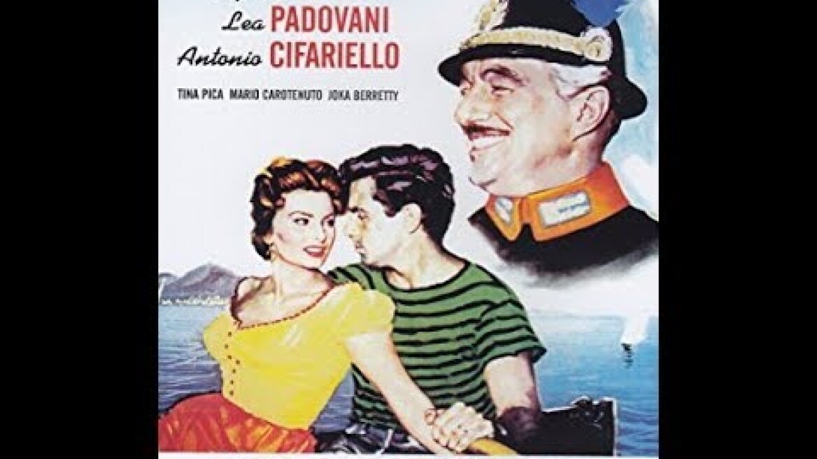 1955. Sophia Loren, Vittorio De Sica - Pane, amore e.....