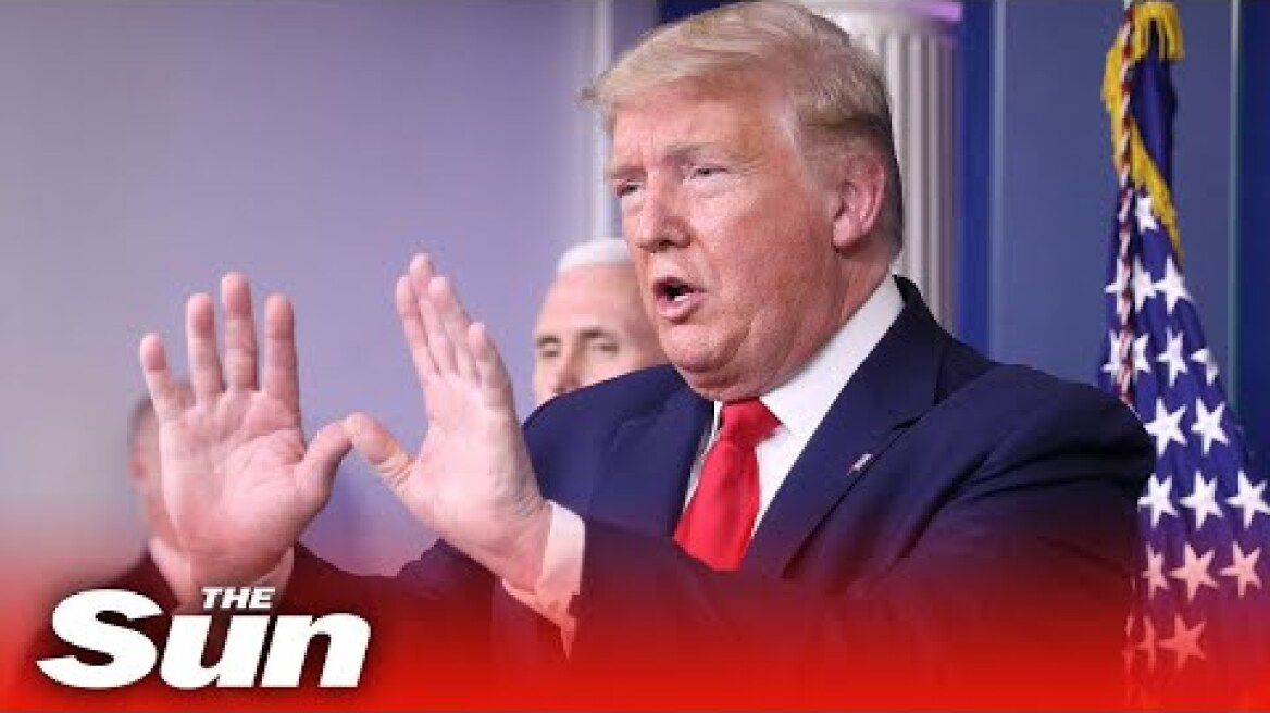 President Donald Trump explains why he won’t wear a face mask despite CDC recommendations