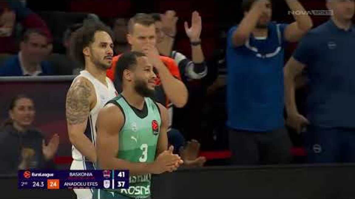 Μπασκόνια – Αναντολού Εφές: 86-75 (MD8, 31/10/2025)