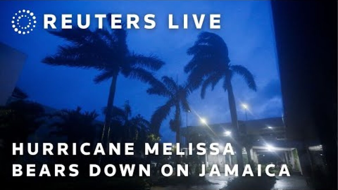 LIVE: Hurricane Melissa bears down on Jamaica