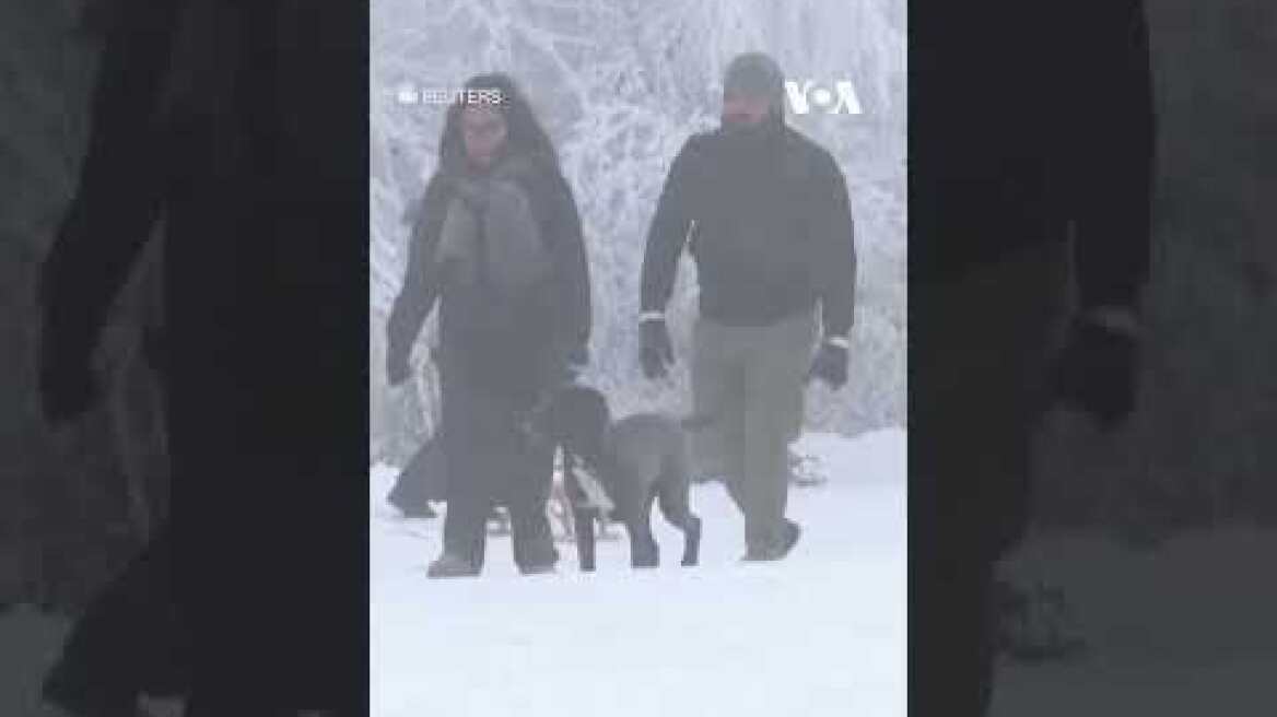 Snow, Ice Hit Parts of Southern Germany | VOA News #shorts