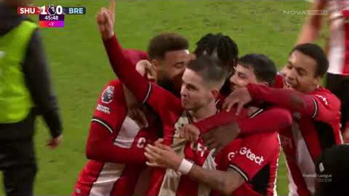 Σέφιλντ Γιουνάιτεντ-Μπρέντφορντ: 1-0 (MD 16, 09/12/2023)