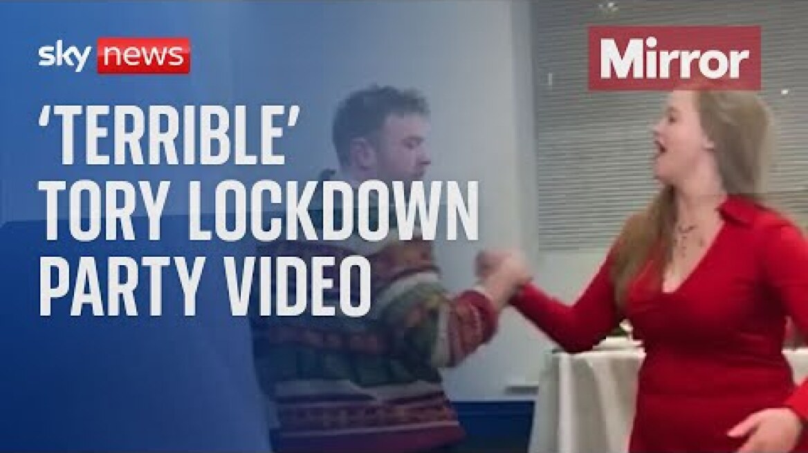 Partygate: Video of Tory staff partying during lockdown is 'terrible', Michael Gove admits