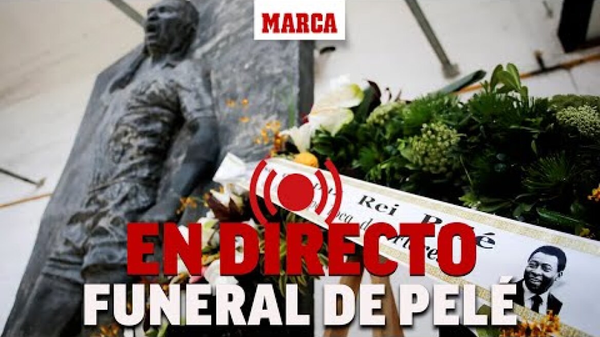 Capilla ardiente de Pelé en el estadio Vila Belmiro, EN DIRECTO | MARCA