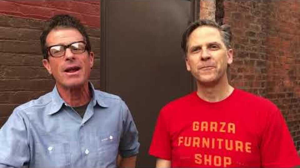 Joey Burns and John Convertino announcing 2nd show  in Athens