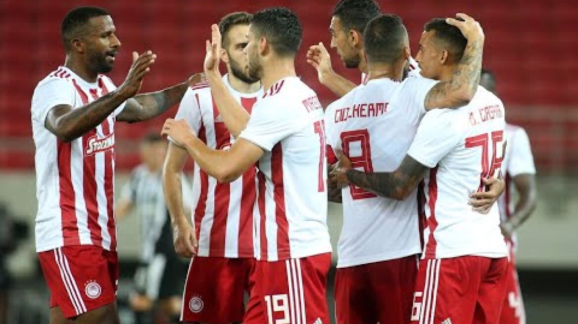 Ολυμπιακός- ΌΦΗ 2-1  Ηighlights- Super League 5η αγων - Play off {01. 07. 2020}