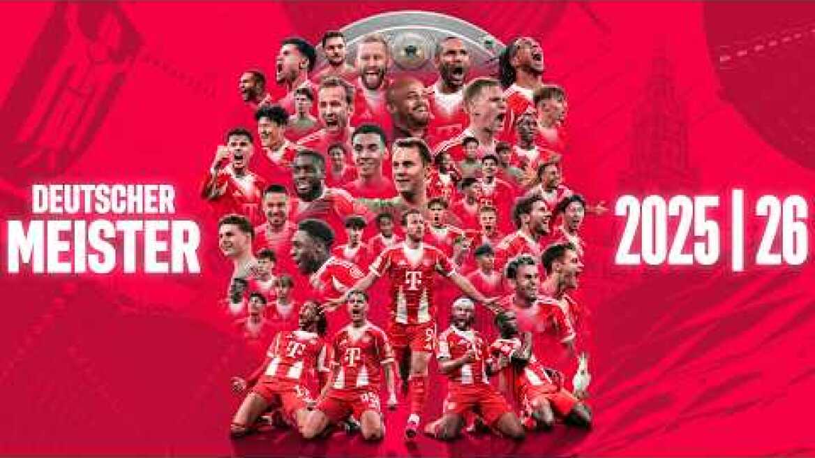 Special team, special season! 🏆 𝑫𝑬𝑼𝑻𝑺𝑪𝑯𝑬𝑹 𝑴𝑬𝑰𝑺𝑻𝑬𝑹 𝟐𝟎𝟐𝟔 🔴⚪️