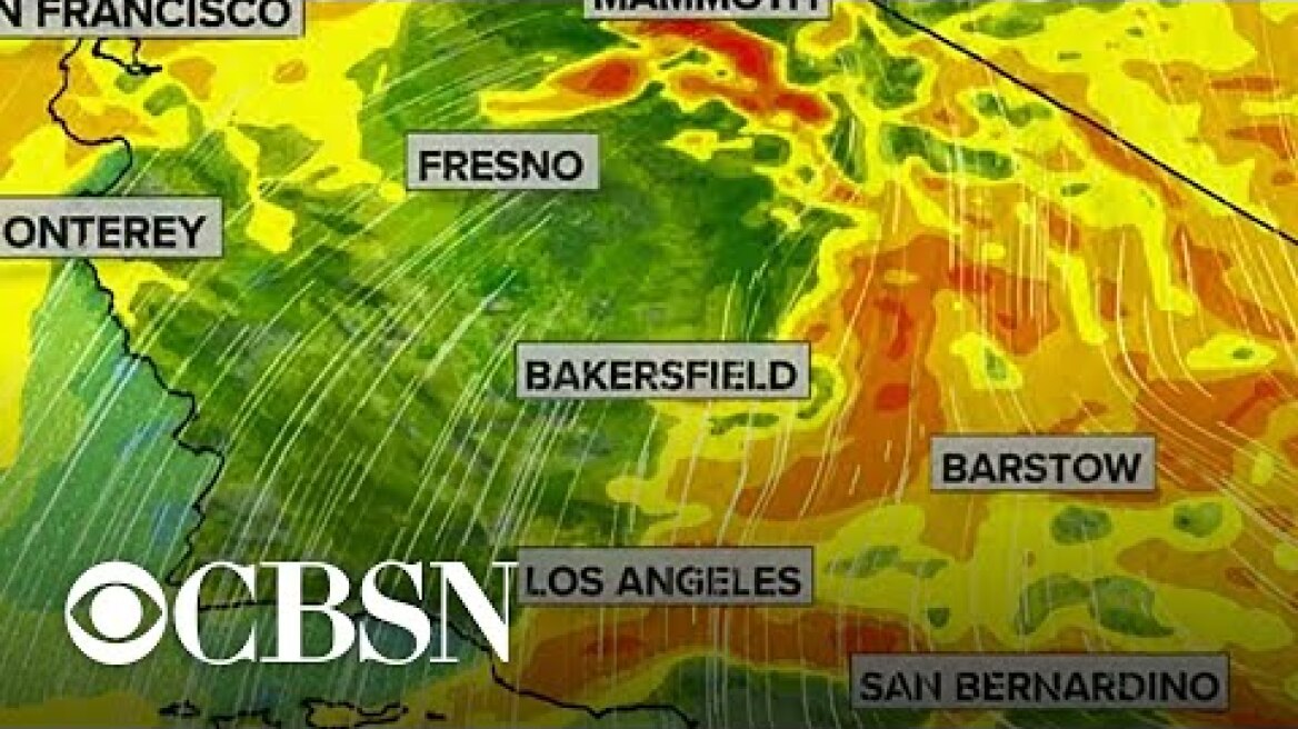 Historic winds forecasted for California amid wildfires