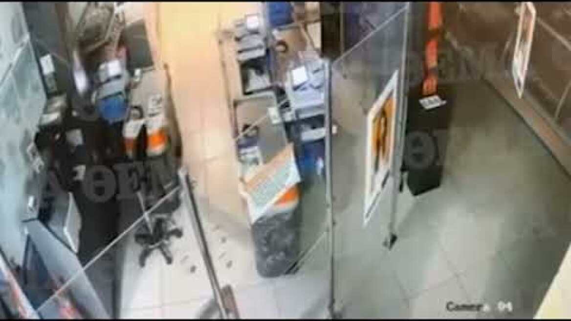 Βίντεο ντοκουμέντo από τη δράση συμμορίας ληστών (2)