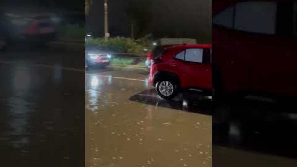 Ισχυρή καταιγίδα στην Αττική, πώς θα κινηθεί η κακοκαιρία Byron τις επόμενες ώρες (5)