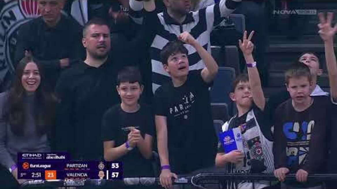 Παρτίζαν – Βαλένθια: 110-104 (ΜD 34, 27/3/26)