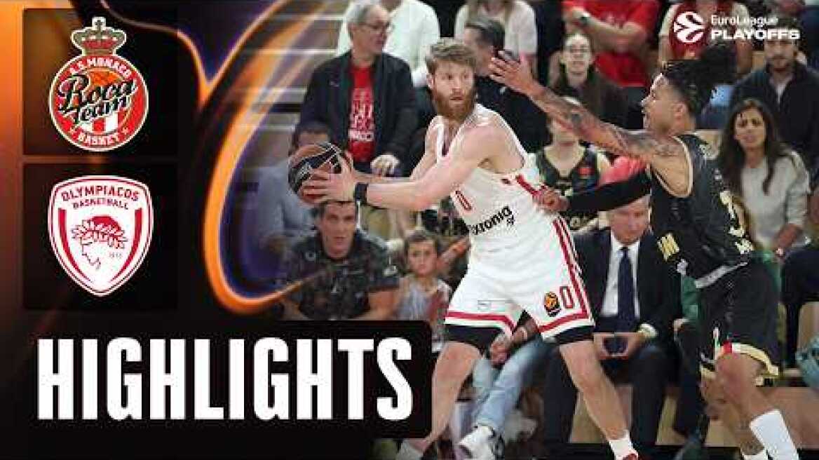 First to FINAL FOUR | AS Monaco - Olympiacos Piraeus | EuroLeague Basketball PLAYOFFS