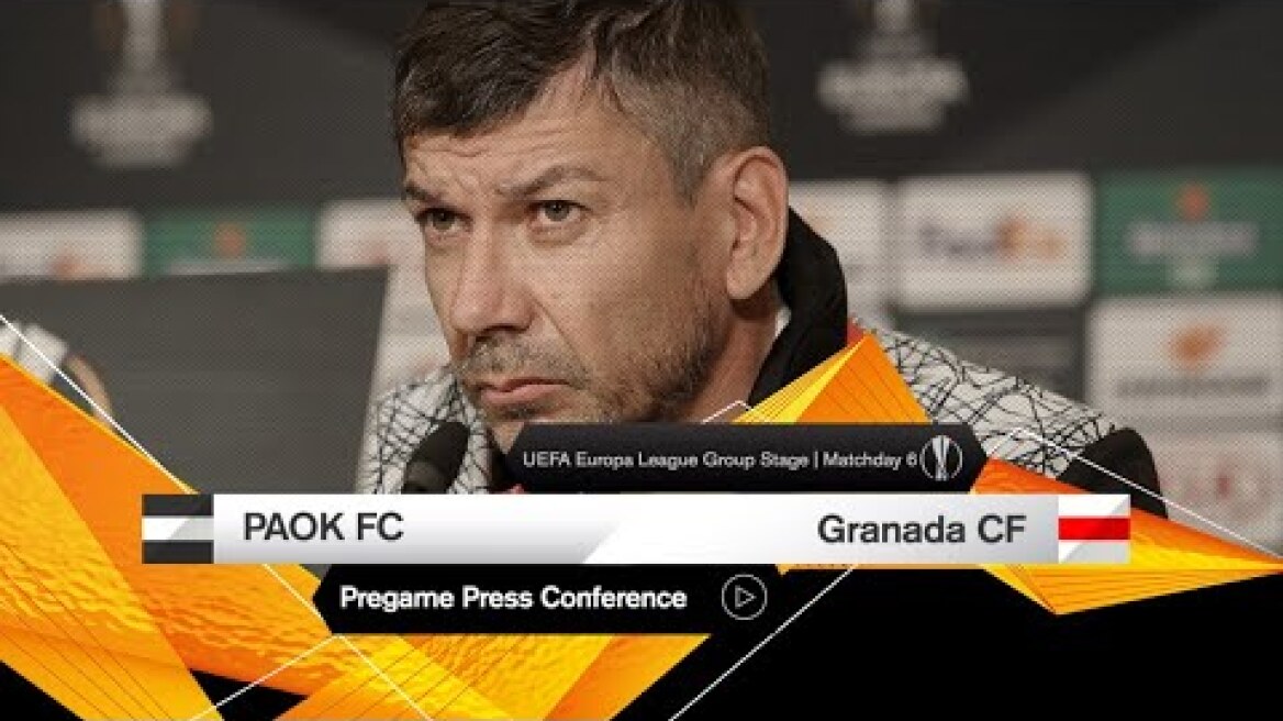 Press Conference: PAOK FC - PAOK TV