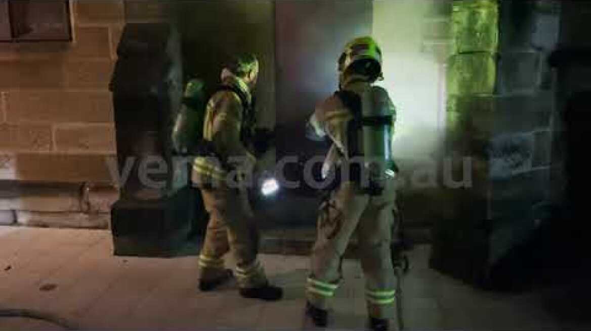 Fire at the Cathedral