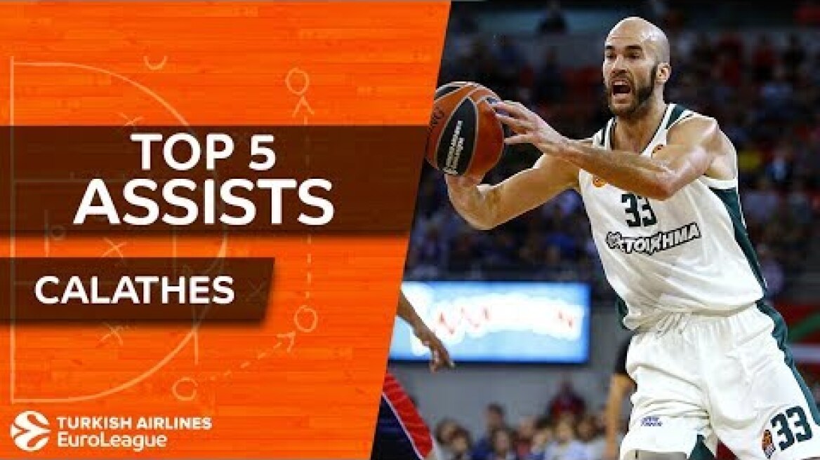 2017-18 Top 5 Assists by Nick Calathes