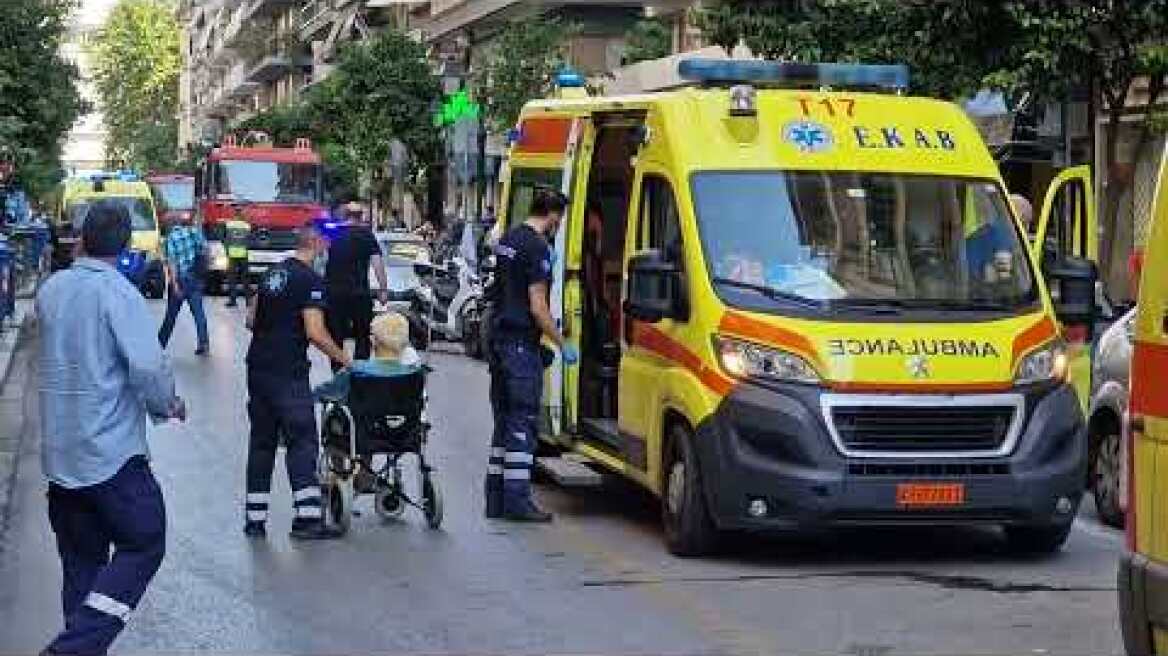 Φωτιά σε κλινική στο κέντρο της Θεσσαλονίκης 4