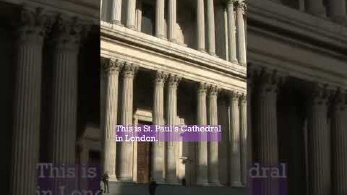 St Paul's Cathedral Bells Ring Out for Queen Elizabeth II