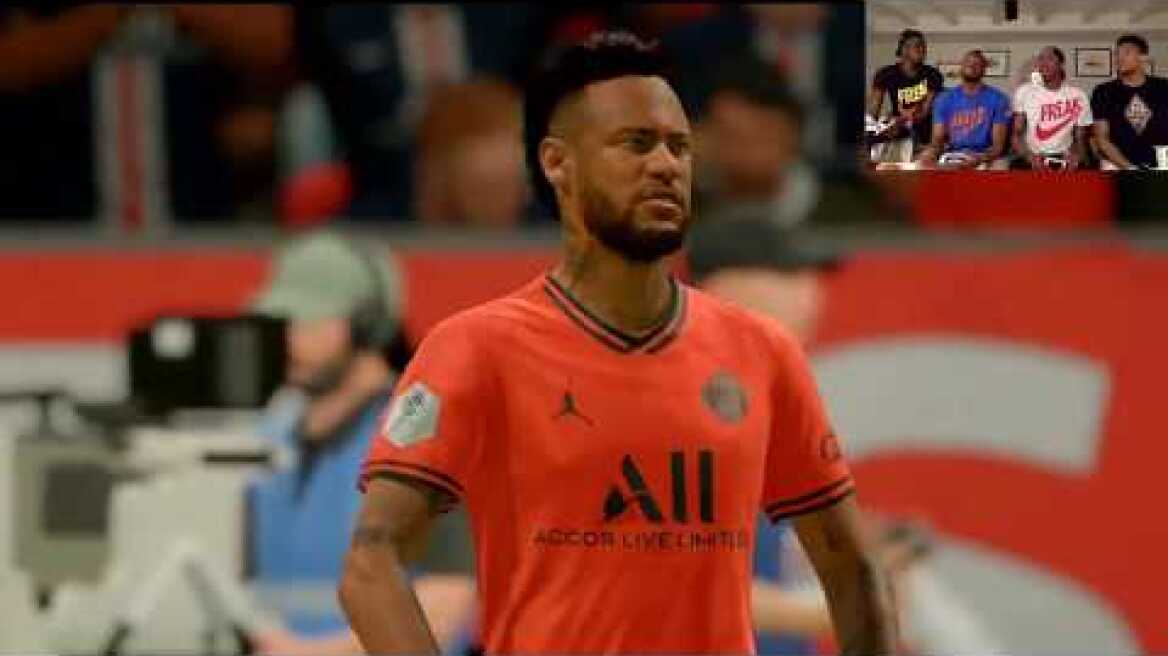 PSG vs Barcelona FIFA Live Stream Kostas and Alex destroy Giannis and Thanasis