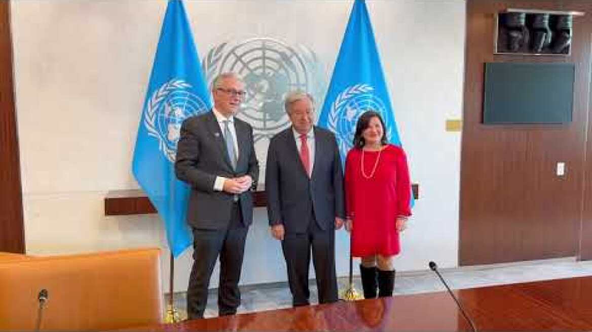 Συνάντηση Ρουσόπουλου-Guterres