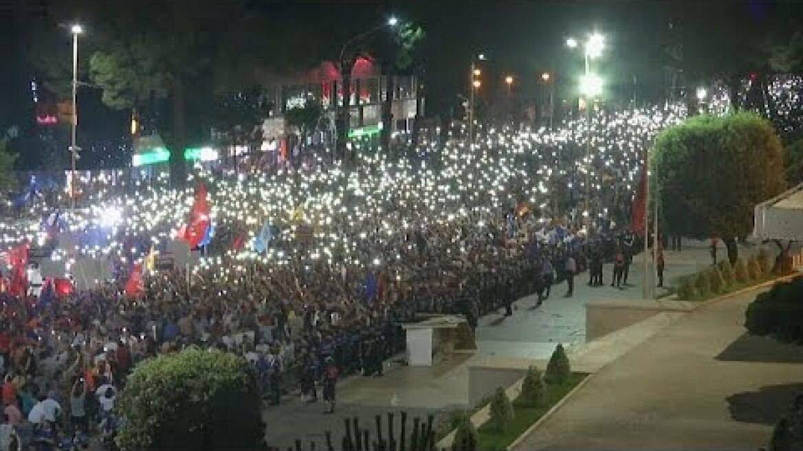 Protests continue in Albania with calls for election boycott and Prime Minister Rama to go