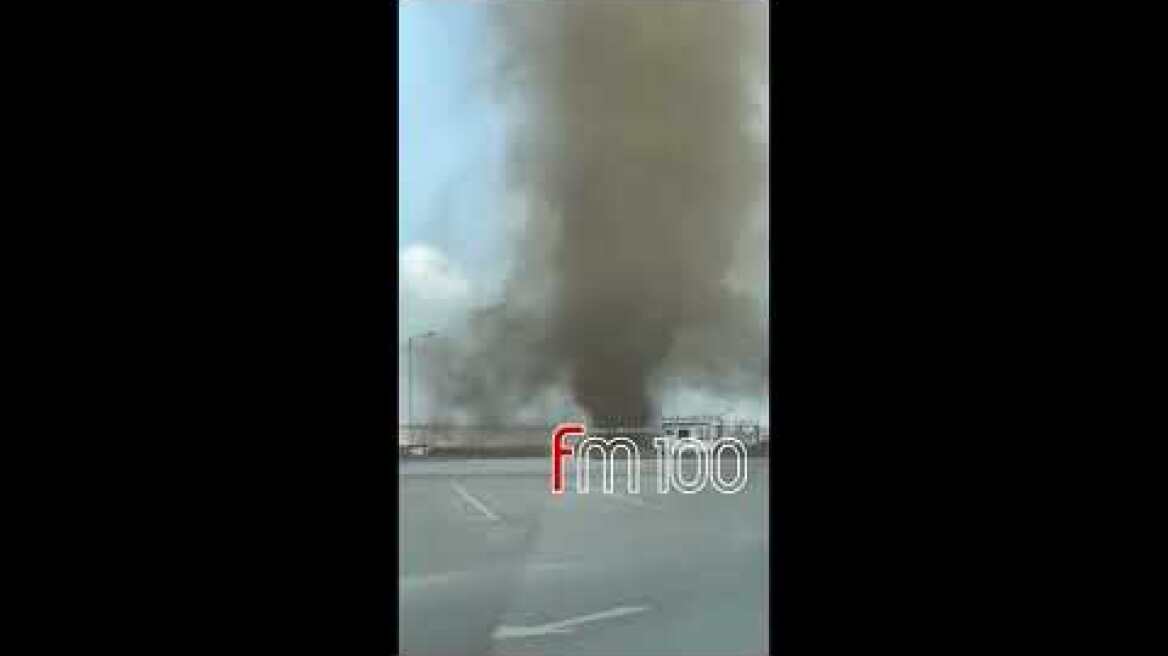 Ανεμοστρόβιλος στη Λήμνο (14 08 22)